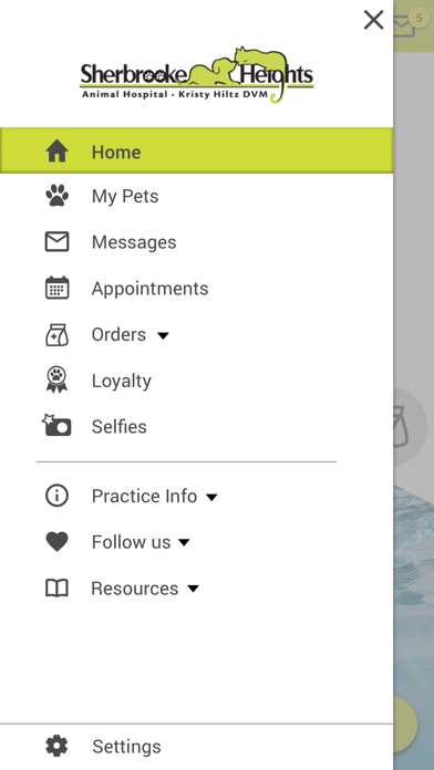 Sherbrooke Heights Animal Hosp Screenshot