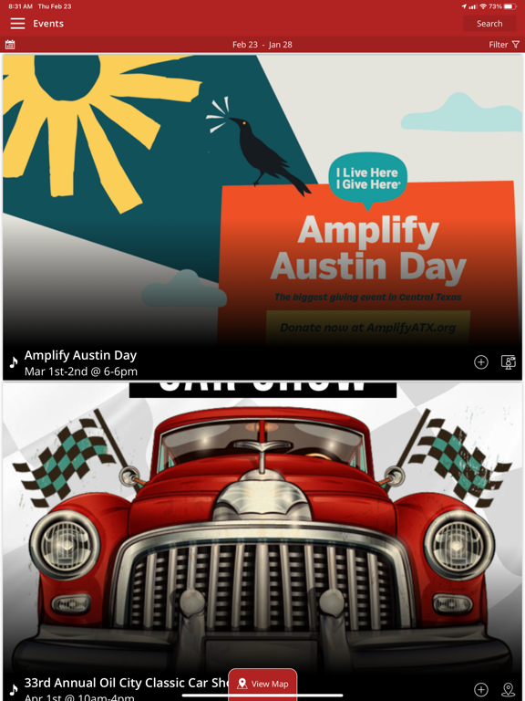 Luling Texas iPad screenshot 6 - Travel app