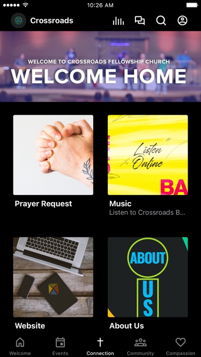 Crossroads Fellowship Waco Screenshot