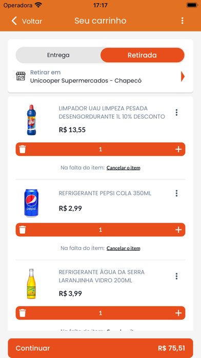 Unicooper Supermercados Screenshot