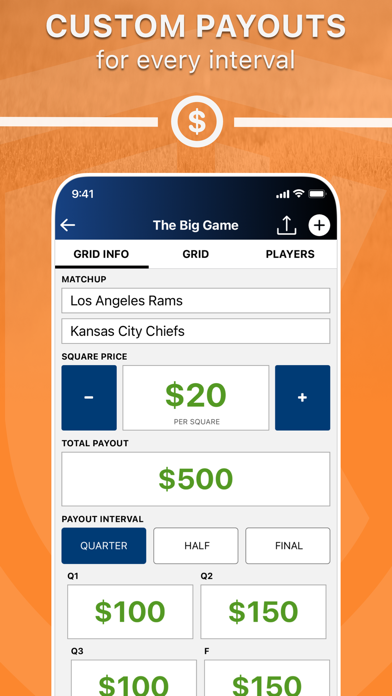 Grid Kings - Football Squares Screenshot