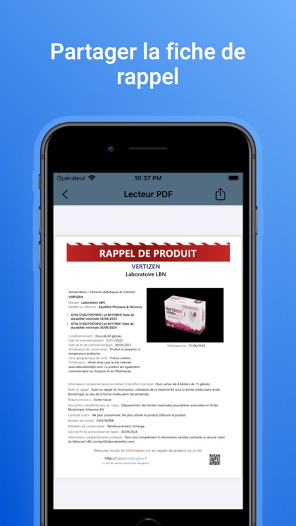 Rappel Produit screenshot-3