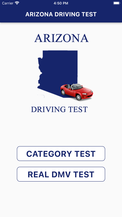 Arizona Basic Driving Test Screenshot