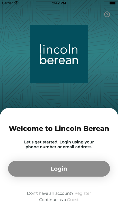 Lincoln Berean Screenshot