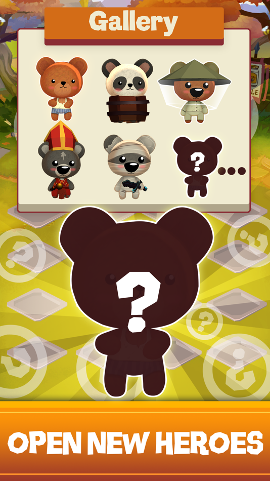 #2. Merge Bears: Idle Tycoon Game (iOS) Podle: Bohdan Savchenko