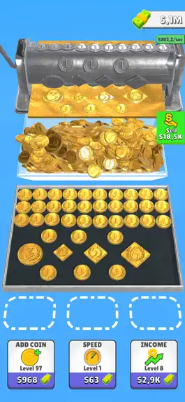 Game screenshot Coin Cut Clicker mod apk