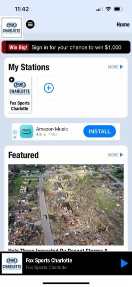 Game screenshot Fox Sports Radio Charlotte mod apk