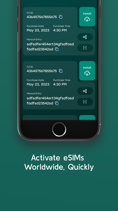 eSIM Card: Virtual SIM & VoIP Screenshot