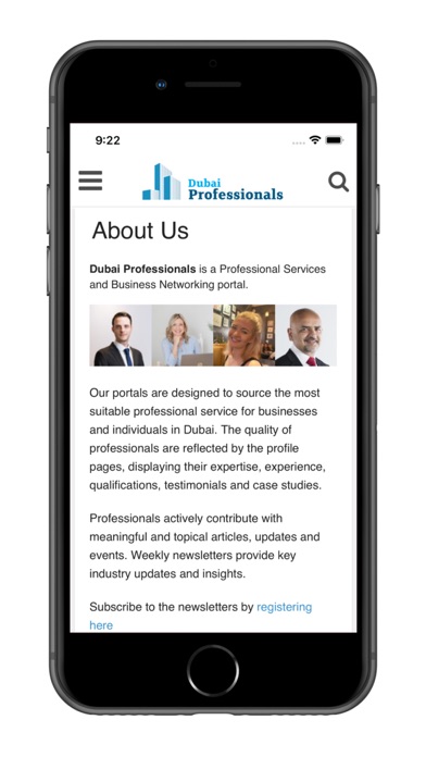 DubaiProfessionals Screenshot