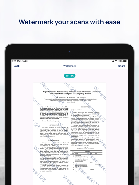 ScanWizard: PDF Scanner App iPad screenshot 6 - Business app