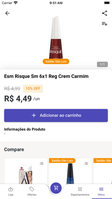 Supermercados São Luiz Screenshot