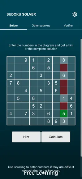 Game screenshot Solver of sudoku apk