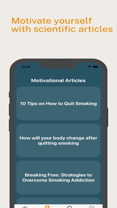QuitMate: Quit smoking tracker Screenshot