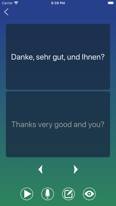 German Phrase Book Learn Screenshots
