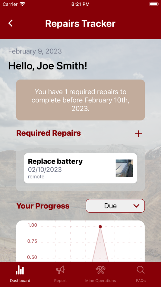 #3. SMART: Mine Activity Reporting (iOS) Podle: University of Arizona