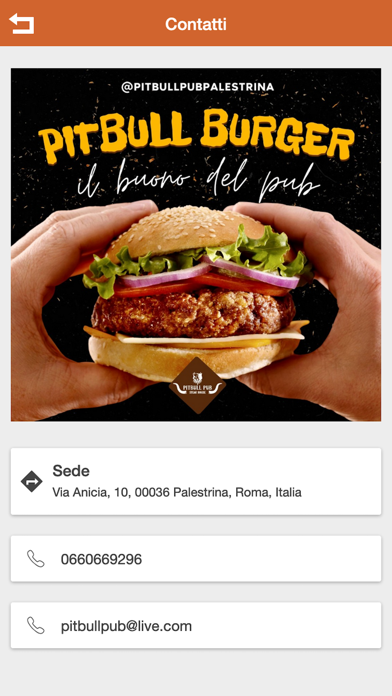 Pitbull pub fast food delivery Screenshot