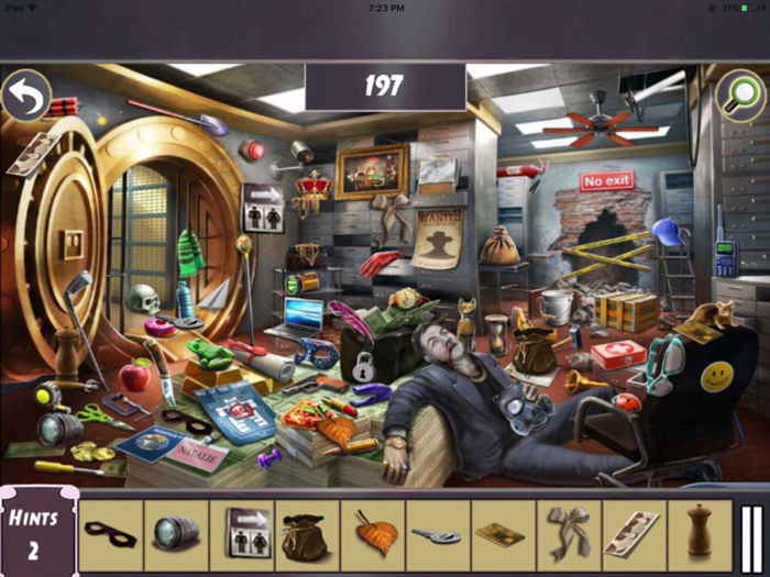 Crime Scene  Find Things