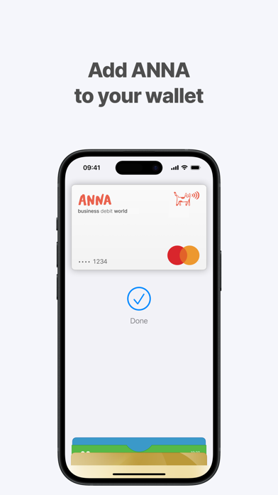 ANNA Business Account & Tax Screenshot