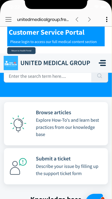 YourMD Online Connect Screenshot