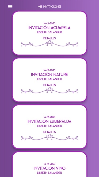 Invitaciones virtuales screenshot-3