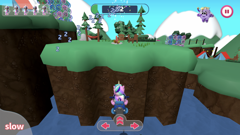 #3. Unicorn Unicycle (iOS) 由: BigFatBrainStorm Group Ltd.