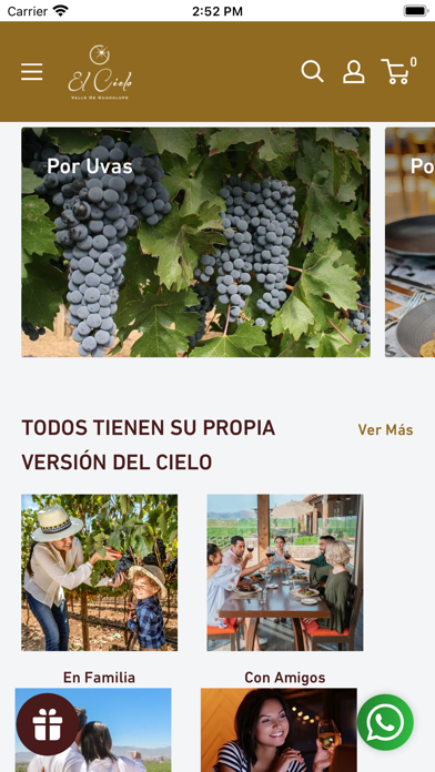 Vinos El Cielo Screenshot