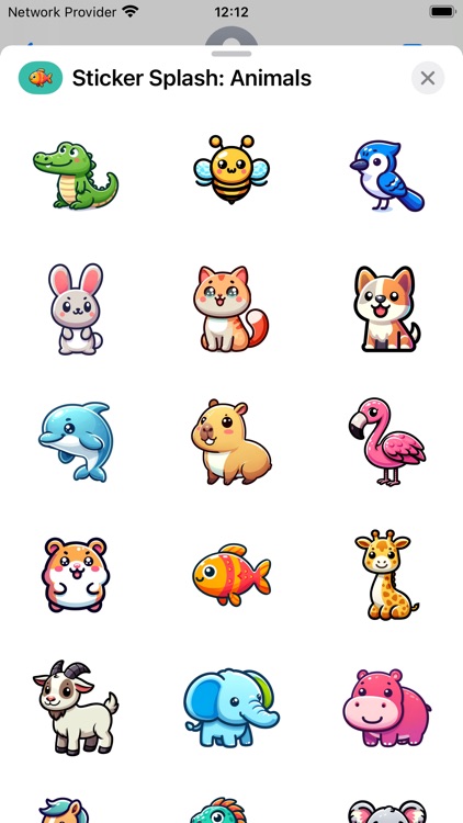 Sticker Splash: Animals