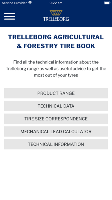 Tire Book North America Screenshot