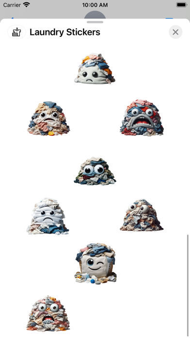 Screenshot #3 pour Laundry Stickers