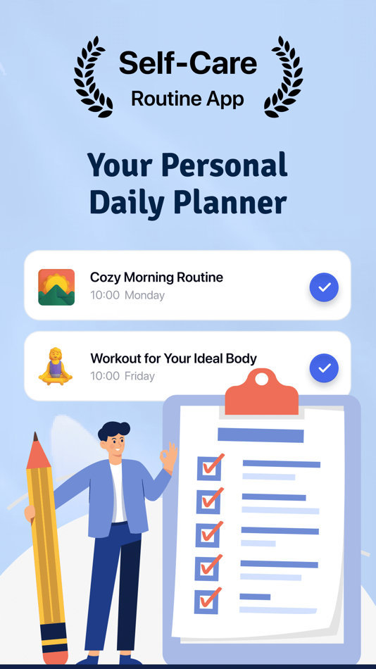 #1. SelfList: Daily Goal Track (iOS) 由: BrainPower Inc