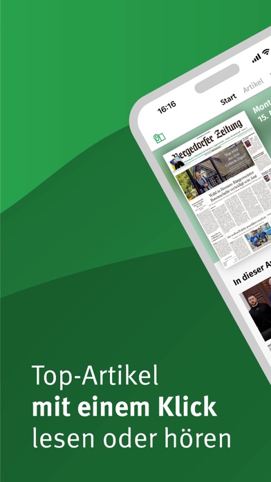 Bergedorfer Zeitung EPaper Screenshot