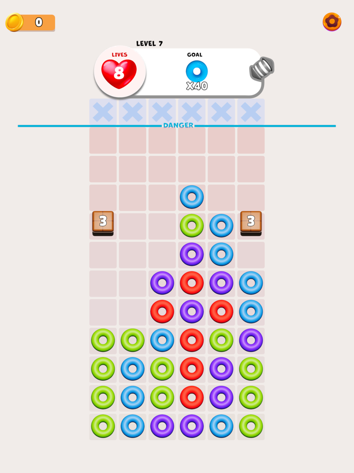 Donut Blast - Link Puzzle