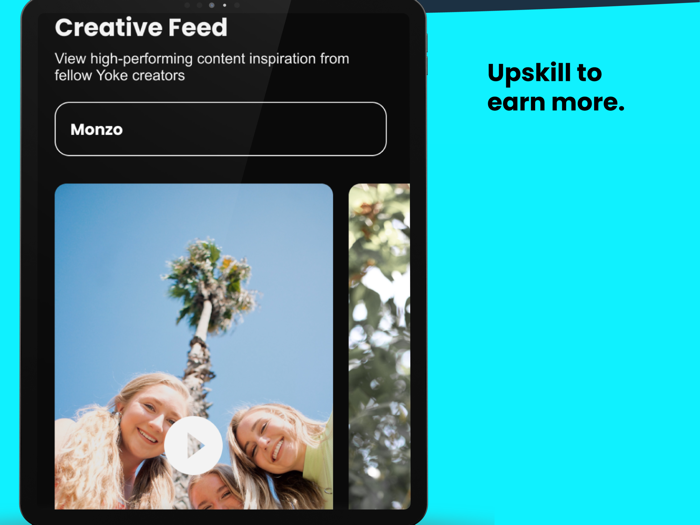yoke - make content get paid