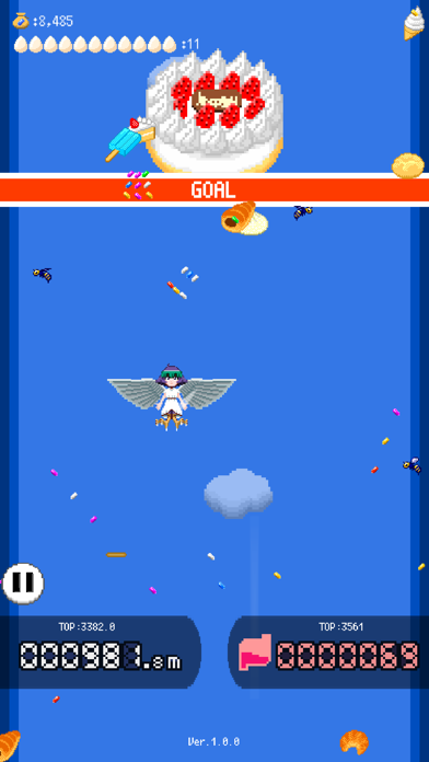 Candy Trip -Pigeon Girl- Screenshot