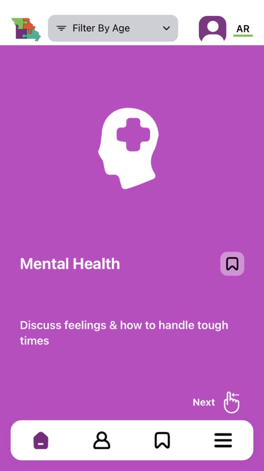 #4. Connect With Me Convo Starters (iOS) 由: Missouri Department of Health and Senior Services