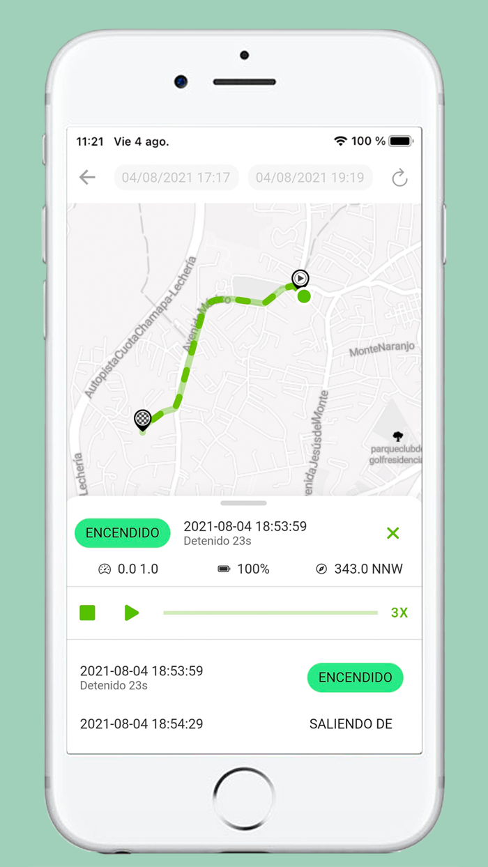 Rastreo Colegio CEBI