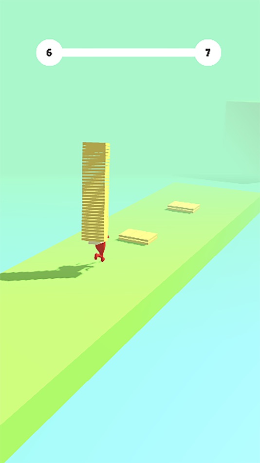 #1. Bridge Race 3D Stack Stair Run (iOS) 由: 刚 曾