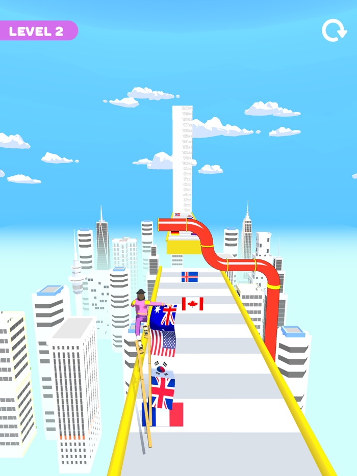 Flag Run 3D