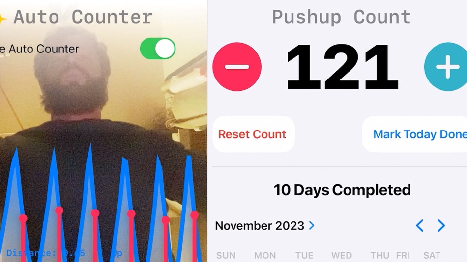 Pushup Counter App - 1.2.1 - (iOS)