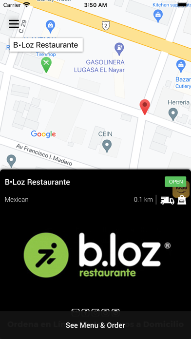 B•Loz Restaurante Screenshot 2 - AppWisp.com B•Loz Restaurante Screenshot 2 - AppWisp.com
