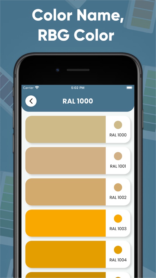 #3. Paint RAL No. (iOS) Podle: Kantaben Gorasiya