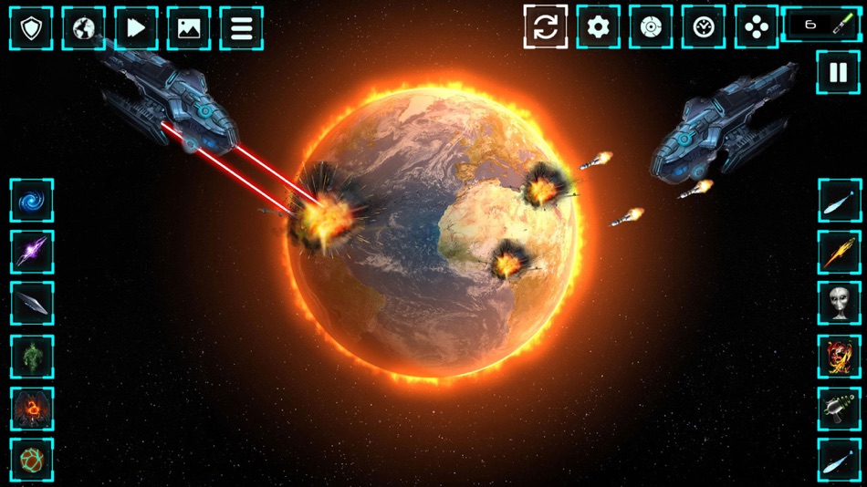 #2. Planet Smash Destroying Games (iOS) 由: Ghufran Ali