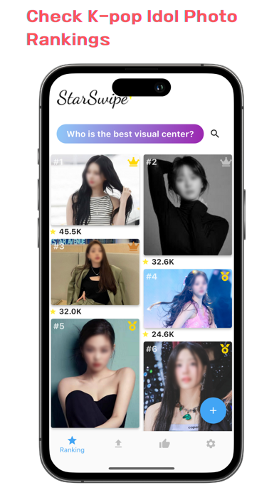 StarSwipe: Snap&Swipe Photo Screenshot