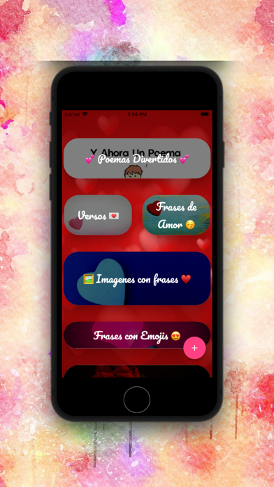 Poemas Frases Versos de Amor Screenshot