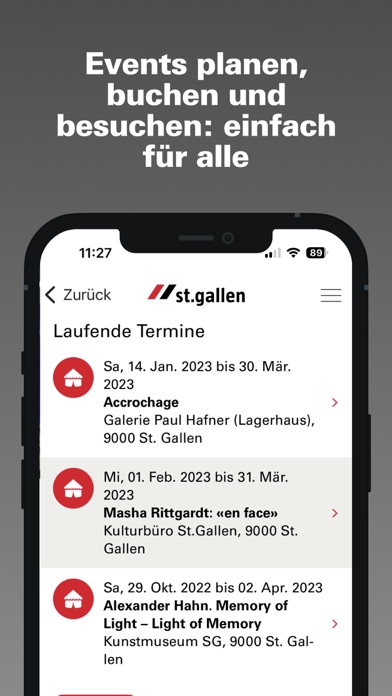Stadt St.Gallen Screenshot