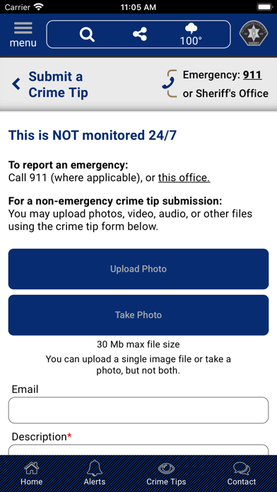 Atchison County KS Sheriff Screenshot