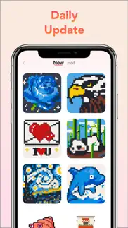 pixel art book：color by number iphone screenshot 2