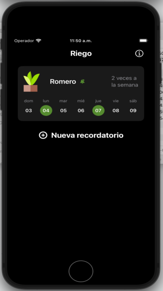#3. GreenReminder (iOS) 由: Victor Hernandez