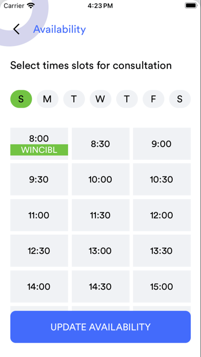 Wincibl Coach Screenshot