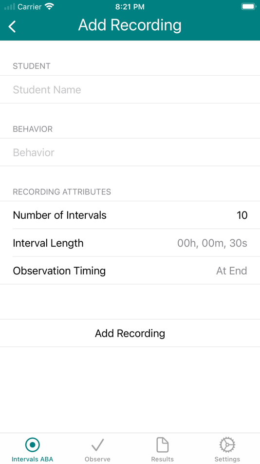 #3. Intervals ABA (iOS) 由: elocinSoft